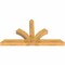 Ekena Millwork Richland Rough Sawn Timber Gable Bracket, Western Red Cedar, 84"W x 45"H x 6"D x 6"F, 13/12 Pitch GBW084X45X0606RIC00RWR - alternate 2